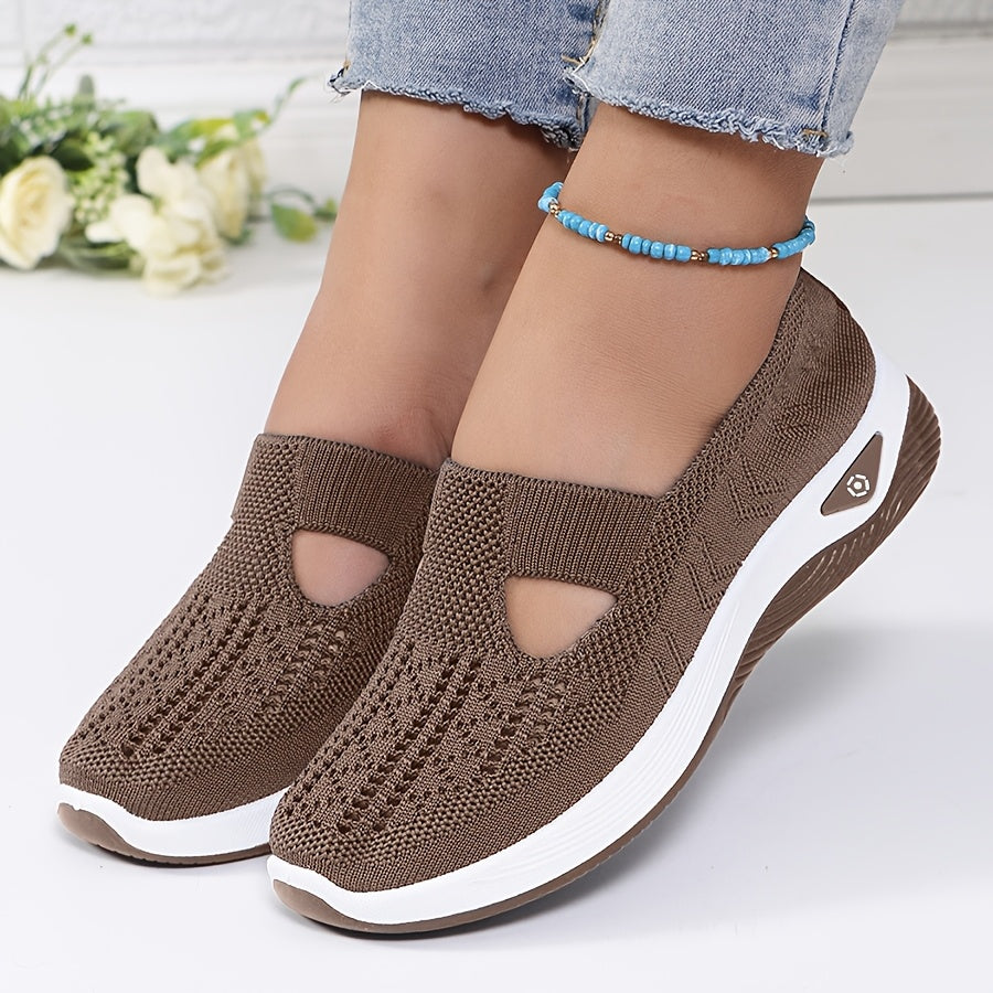 Zapatillas fáciles de poner, confort estable