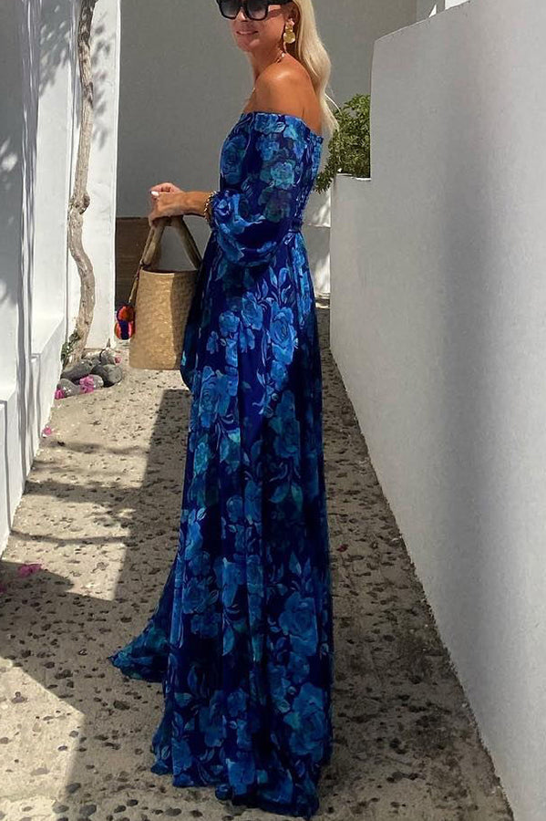 Flora - Vestido Maxi Fluido