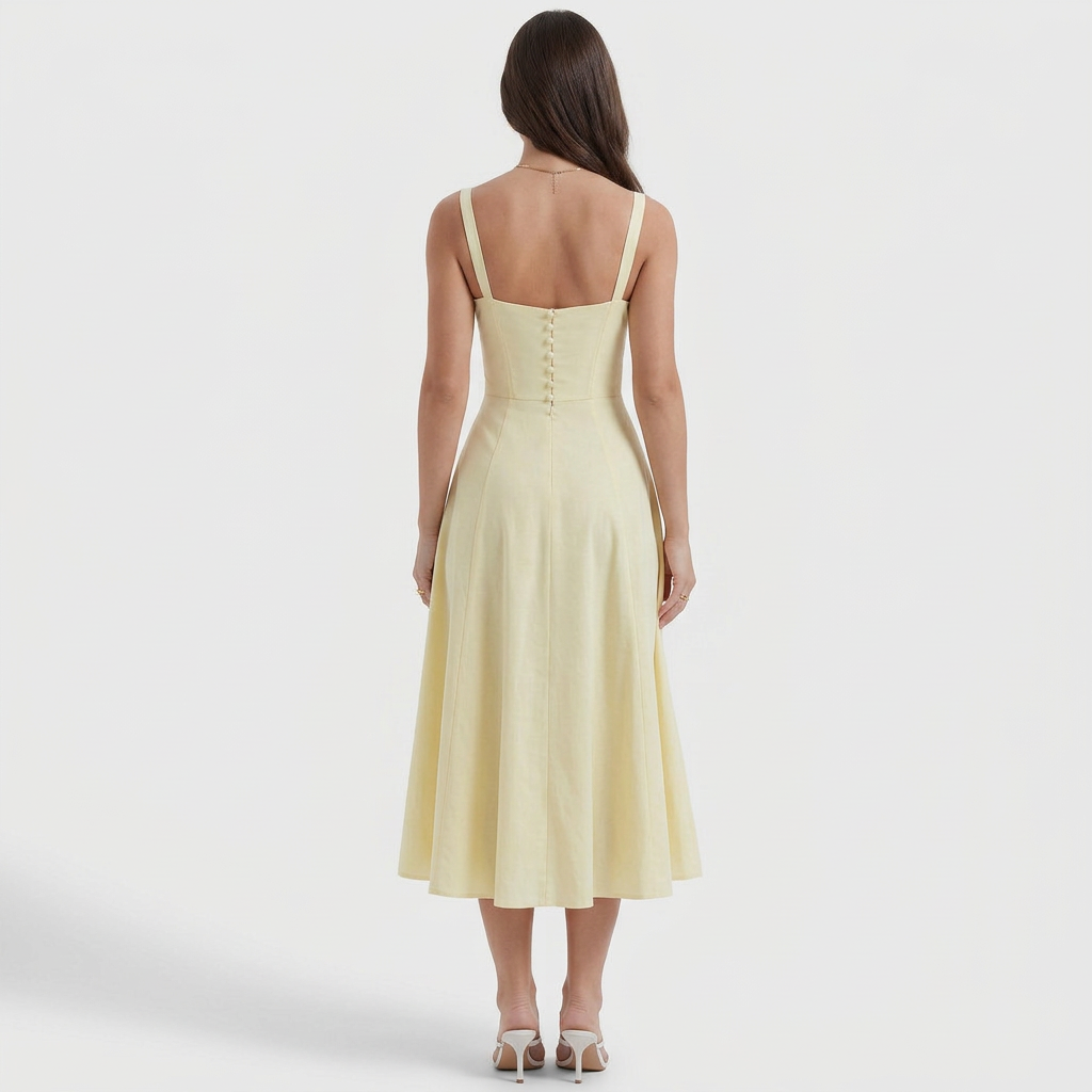 Luana - Vestido largo elegante