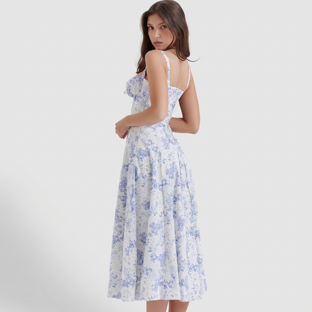 Luana - Vestido largo elegante