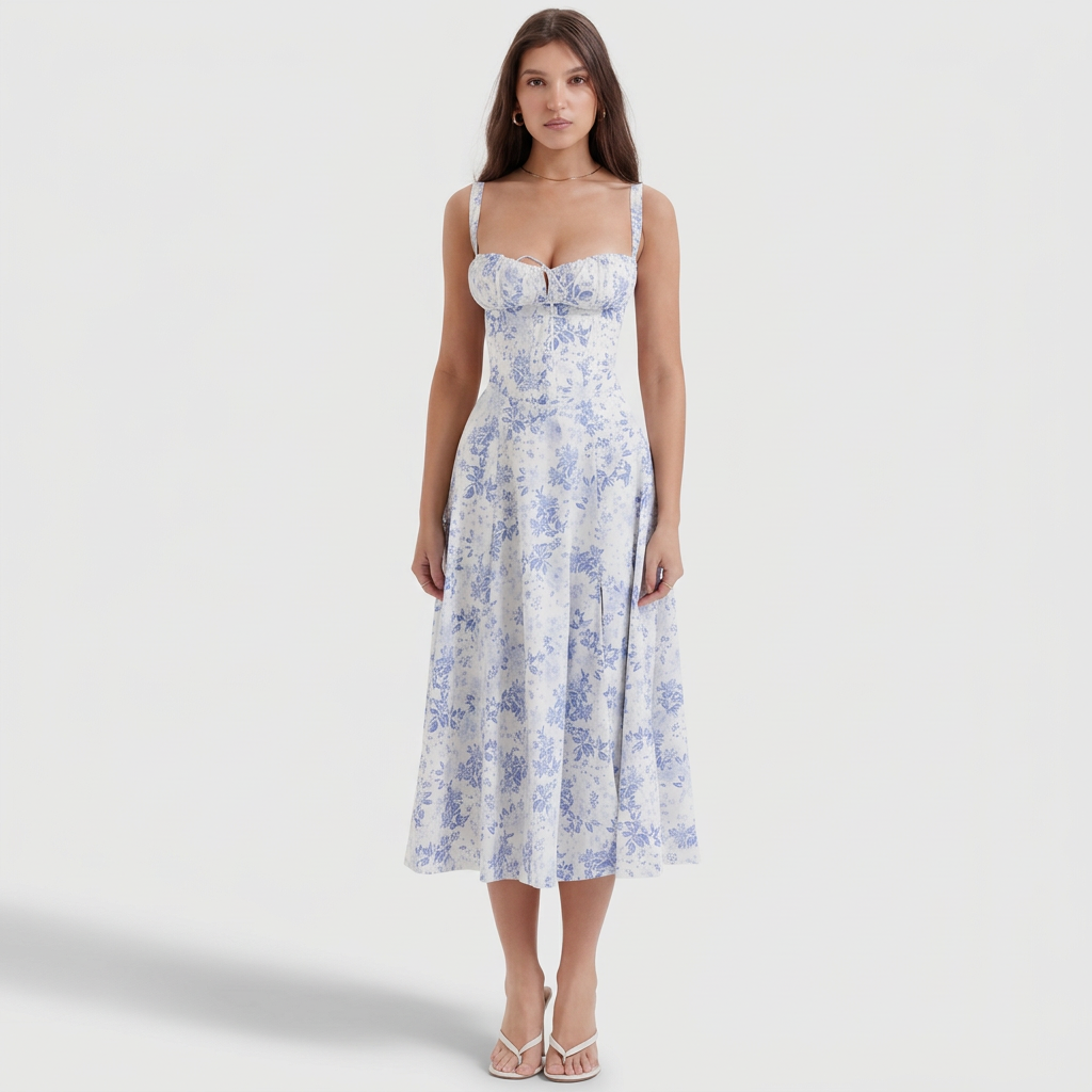 Luana - Vestido largo elegante