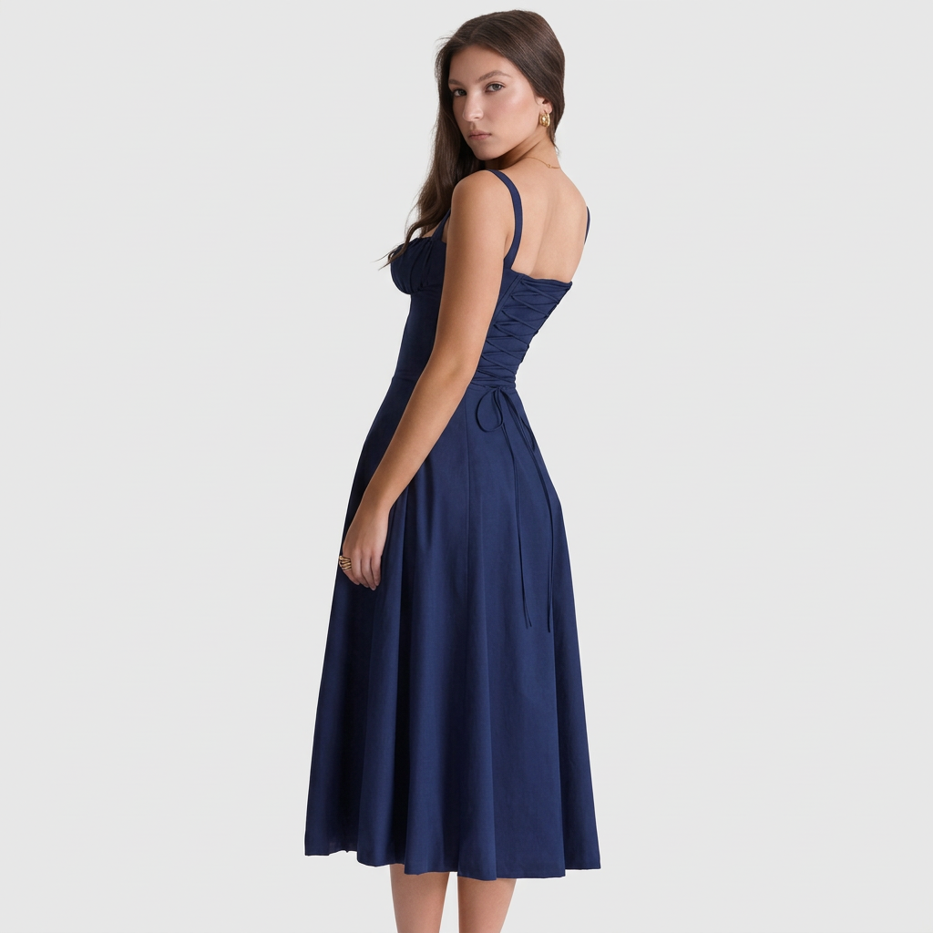 Luana - Vestido largo elegante