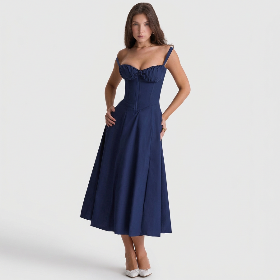 Luana - Vestido largo elegante