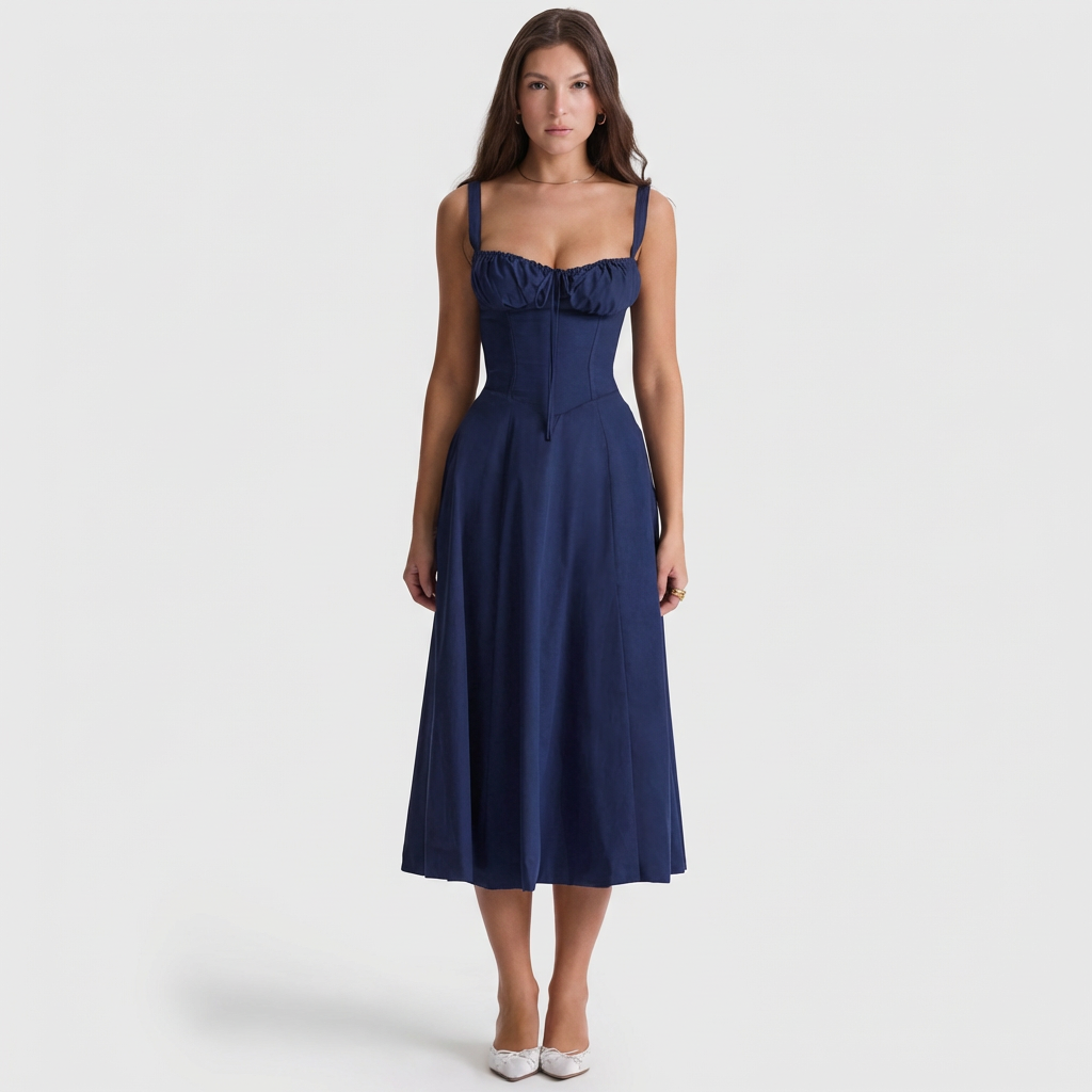 Luana - Vestido largo elegante