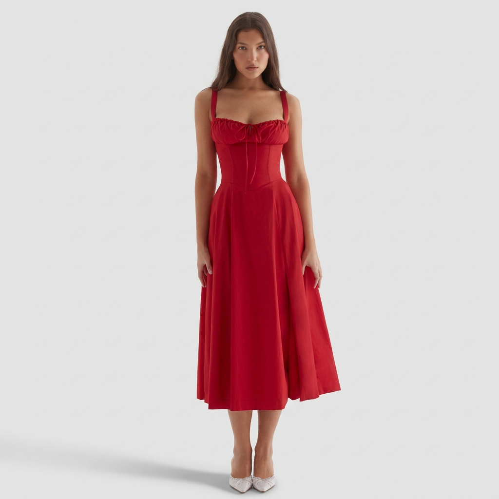 Luana - Vestido largo elegante