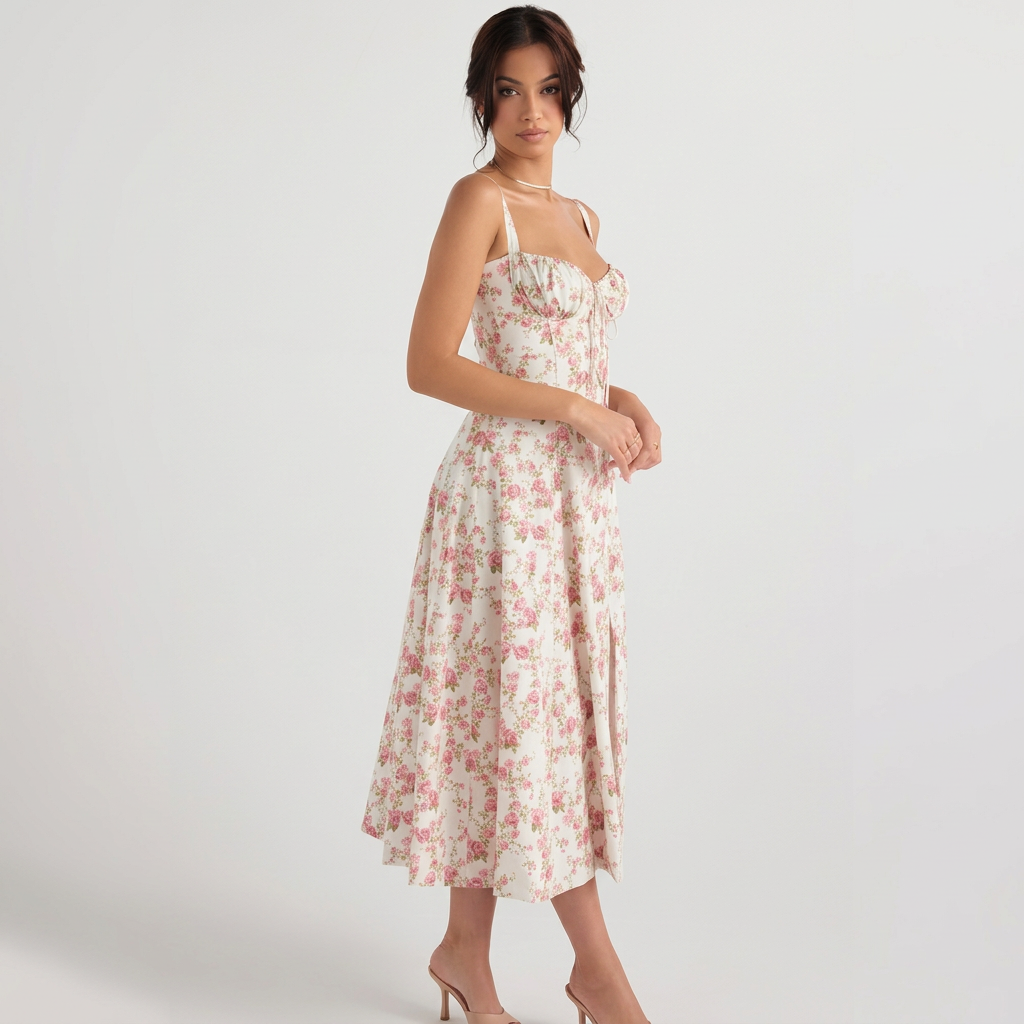 Luana - Vestido largo elegante