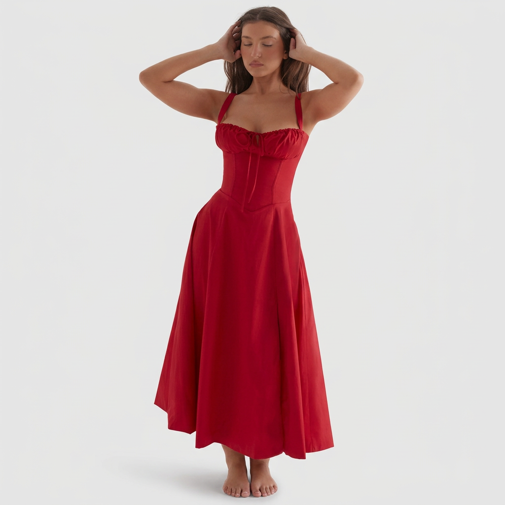 Luana - Vestido largo elegante