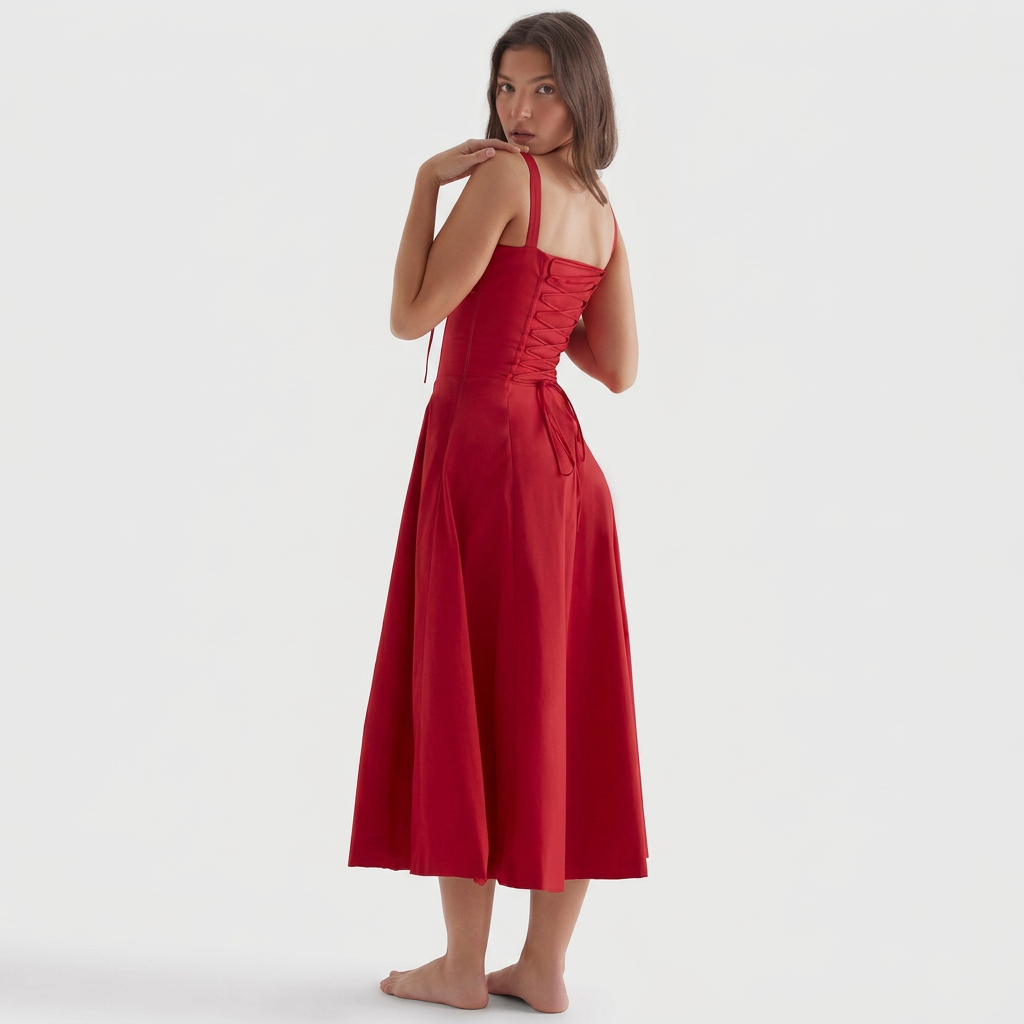 Luana - Vestido largo elegante