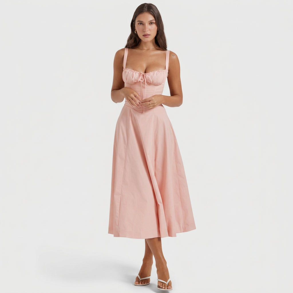 Luana - Vestido largo elegante