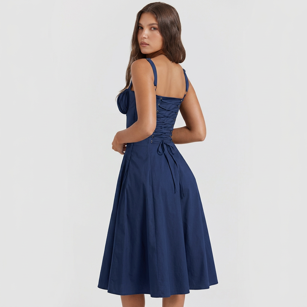 Luana - Vestido largo elegante