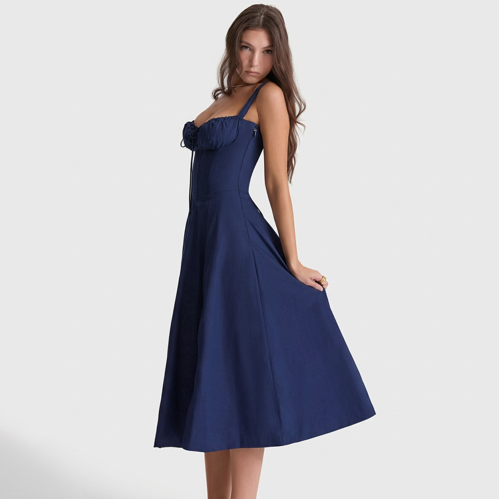 Luana - Vestido largo elegante