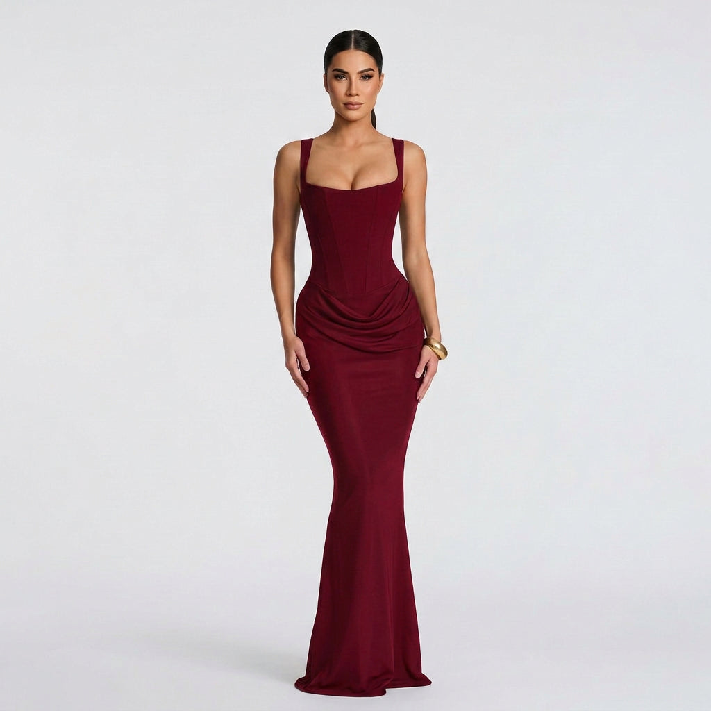 María - Vestido largo elegante