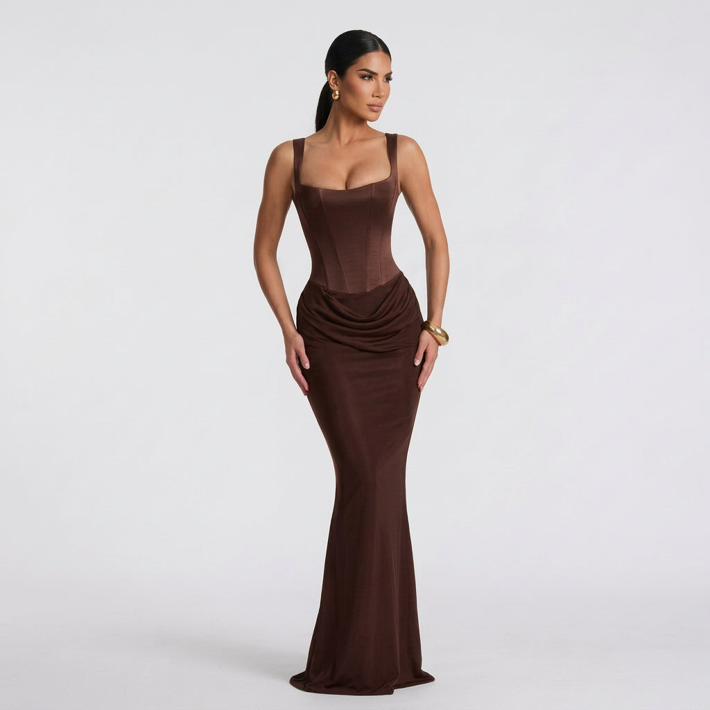 María - Vestido largo elegante