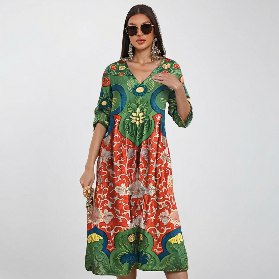 Vintessa - Vestido Vintage Romántico