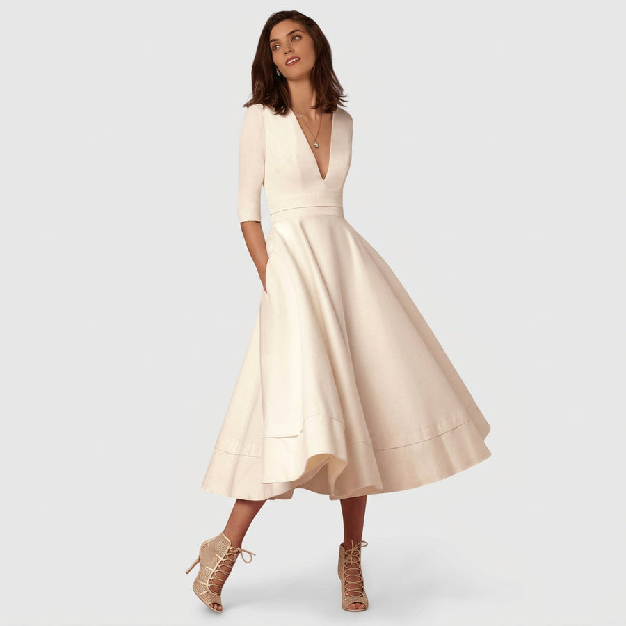 Laura - Vestido midi para mujer