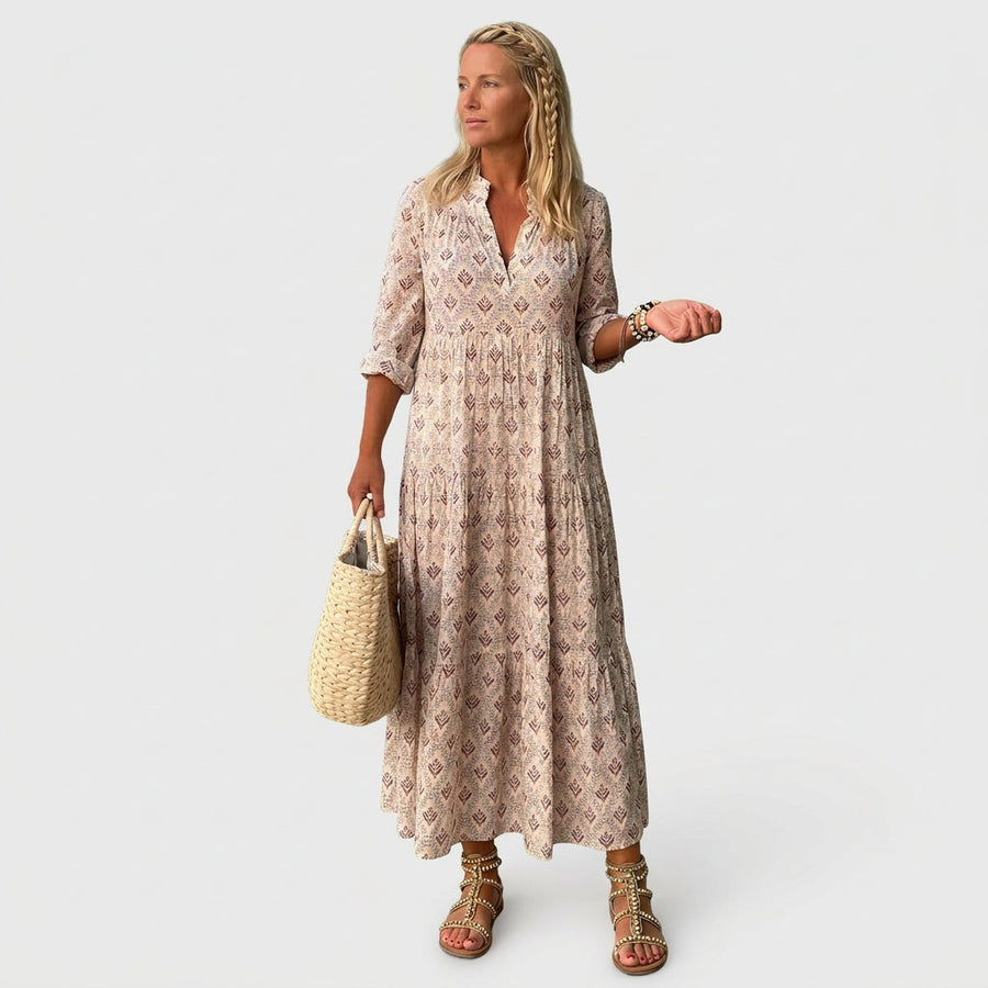 Eduarda - Vestido Largo Vintage