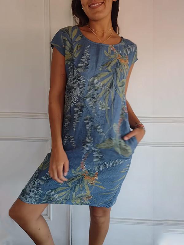 Ysella - Vestido Casual Impreso
