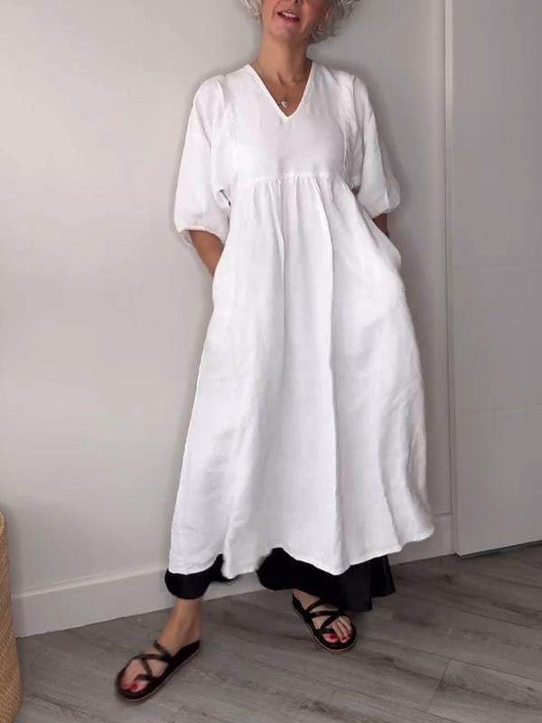 Hestia - Vestido de Comodidad Clásica