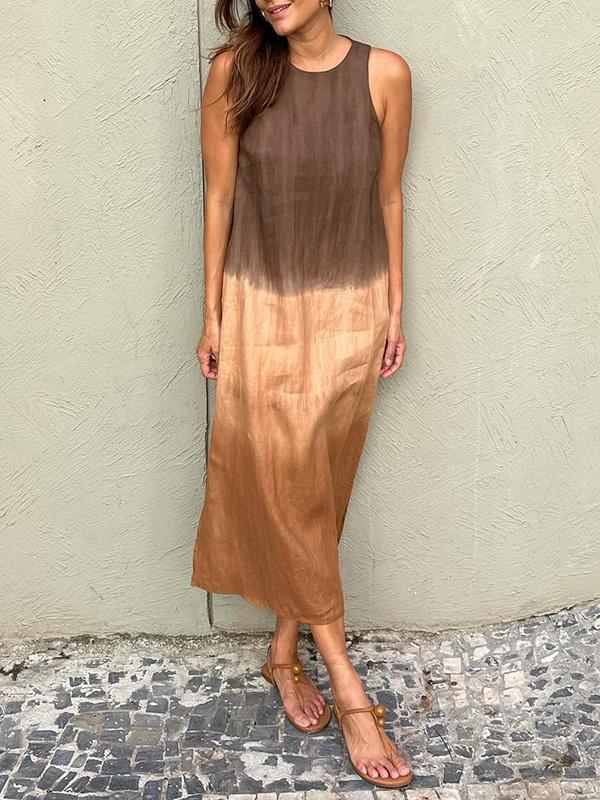 Heather - Vestido Casual con Degradado