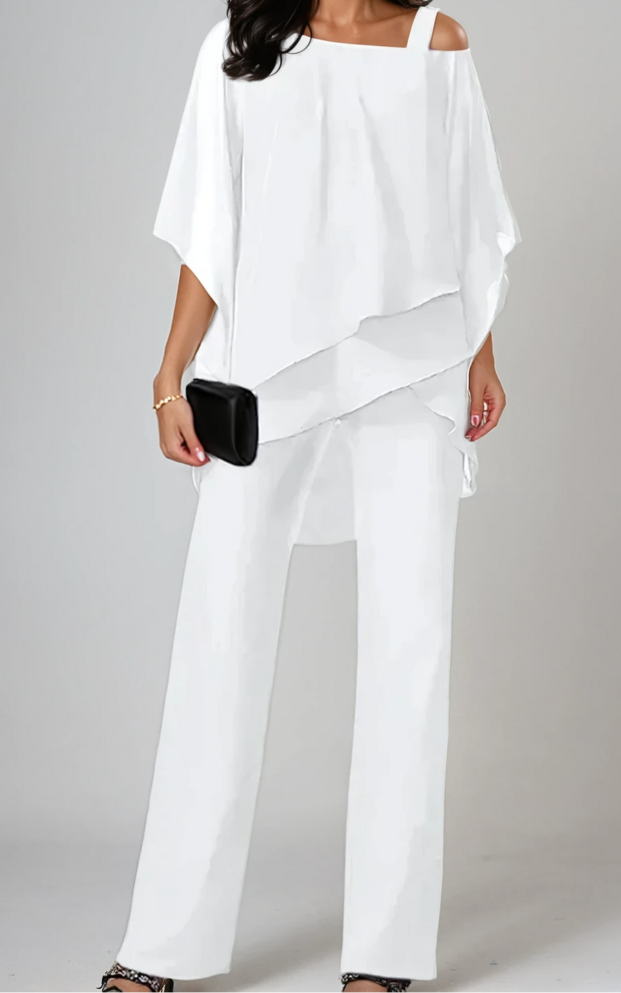 Gabrielle™ Conjunto de Dos Piezas en Capas