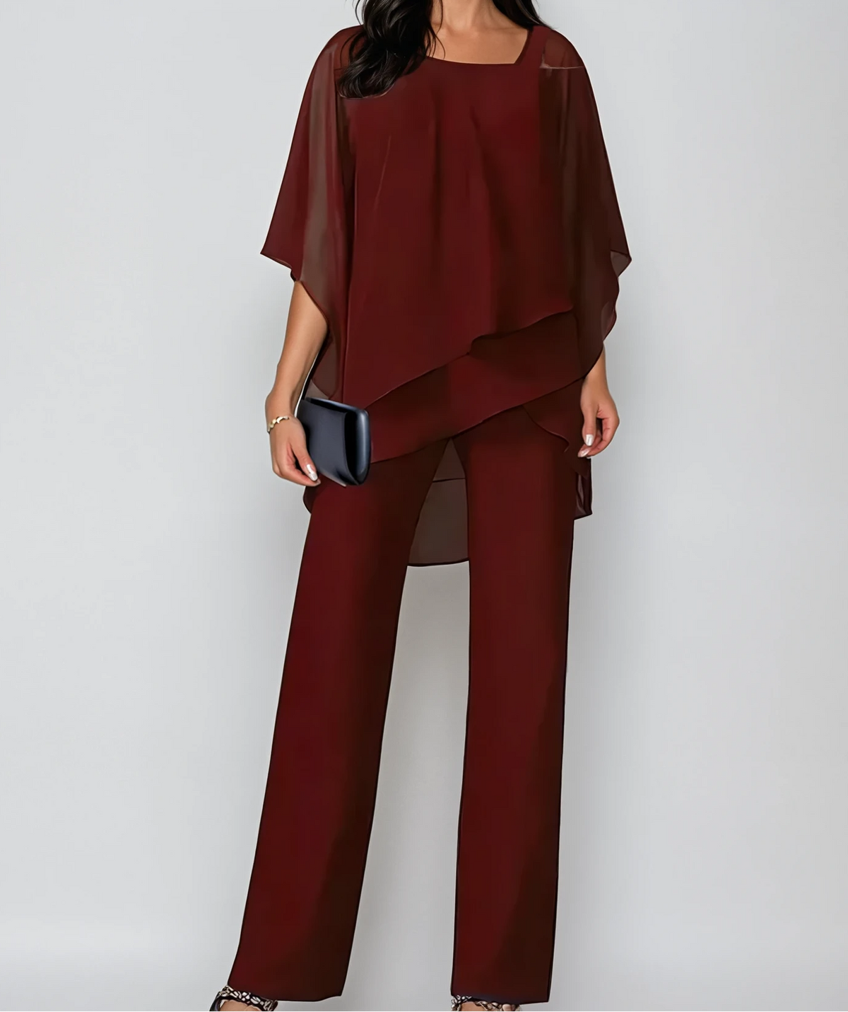 Gabrielle™ Conjunto de Dos Piezas en Capas
