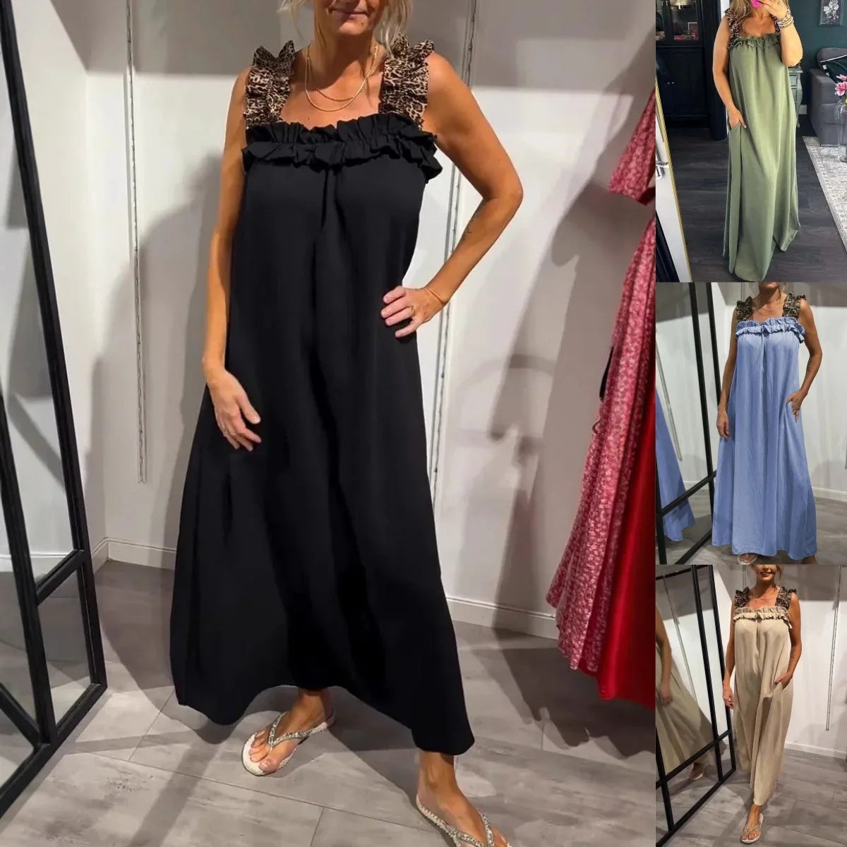 Kaira - Vestido de Estilo Relajado