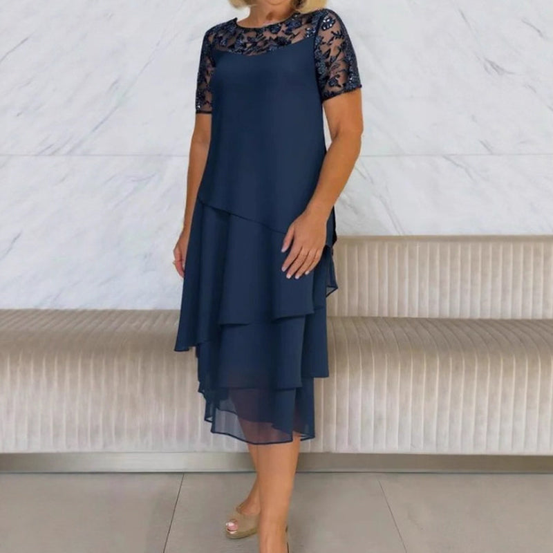 Clarissa - Vestido Midi Clásico