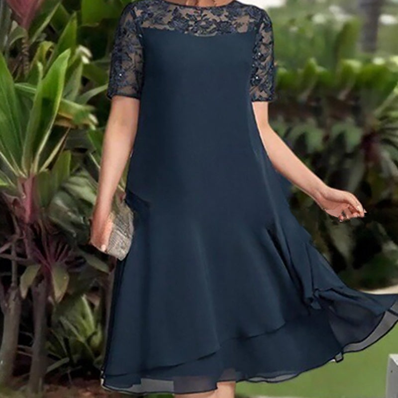 Clarissa - Vestido Midi Clásico